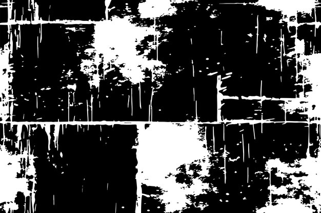 textura sucia superpuesta apenada en blanco y negro