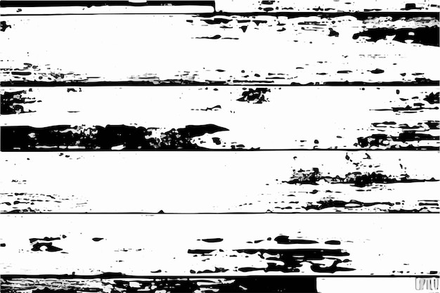 Textura de superposición angustiada de la superficie áspera de la pared de madera Grunge de fondo Grunge negro y blanco