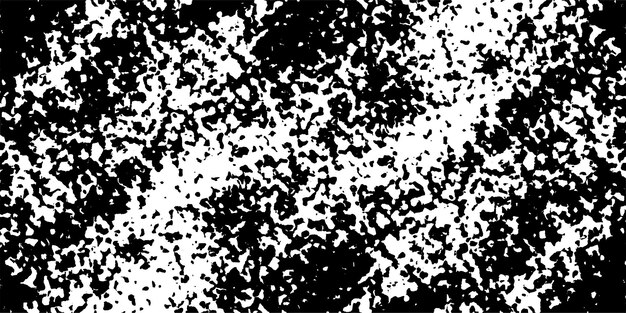 Textura de superposición angustiada Textura de bw áspera Fondo de grunge Efecto de textura abstracta Vector