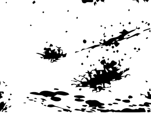Textura de superposición grunge vectorial Grunge de fondo en blanco y negro Grunge de textura monocromática Grunge de texturas