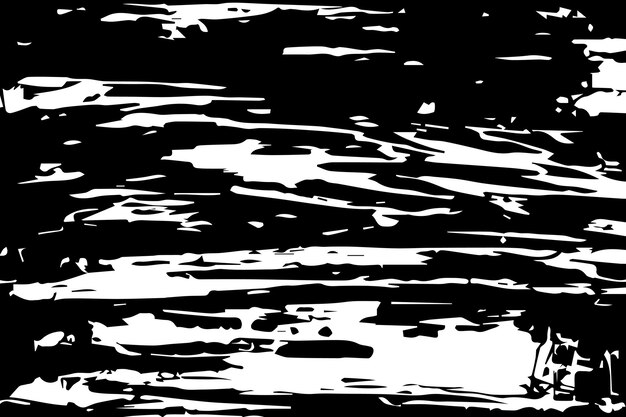 Textura de superposición grunge vectorial negra y blanca Textura de fondo grunge de grietas, chips y manchas
