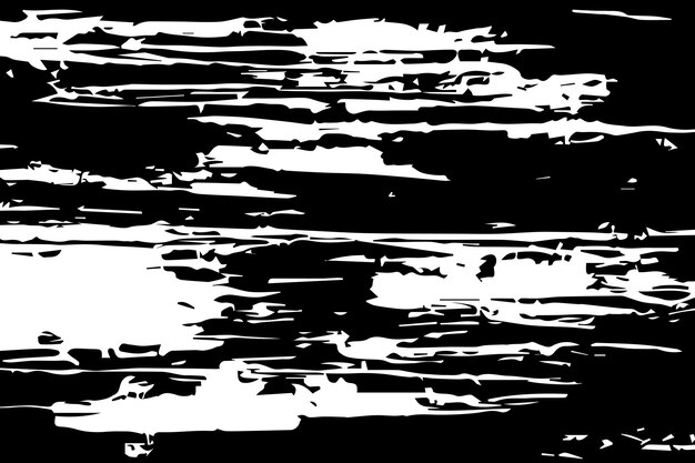 Textura de superposición grunge vectorial negra y blanca Textura de fondo grunge de grietas, chips y manchas