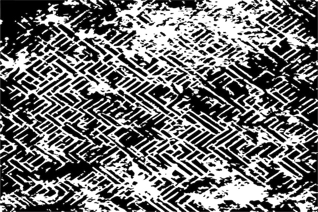 textura de superposición monocromática en blanco y negro