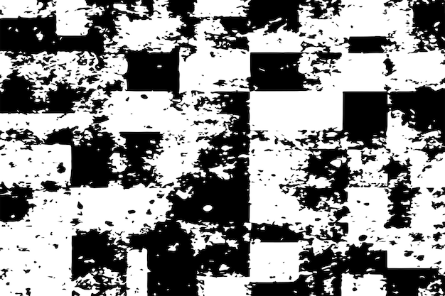 textura de superposición monocromática en blanco y negro