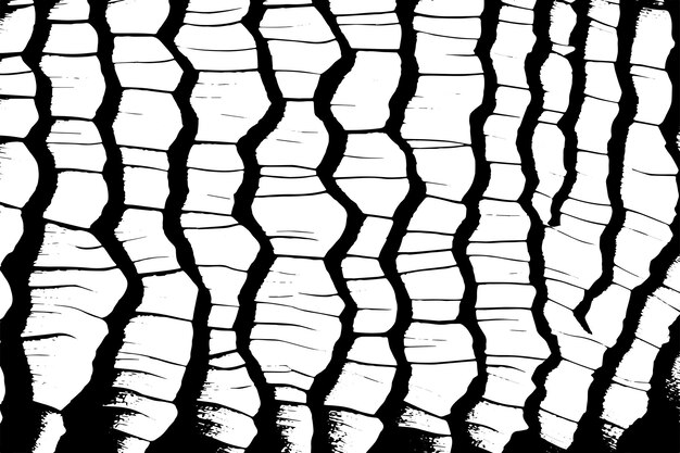 textura de superposición negra de madera sobre fondo blanco textura de ilustración vectorial para el fondo