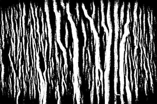textura de superposición negra de madera sobre fondo blanco textura de ilustración vectorial para el fondo