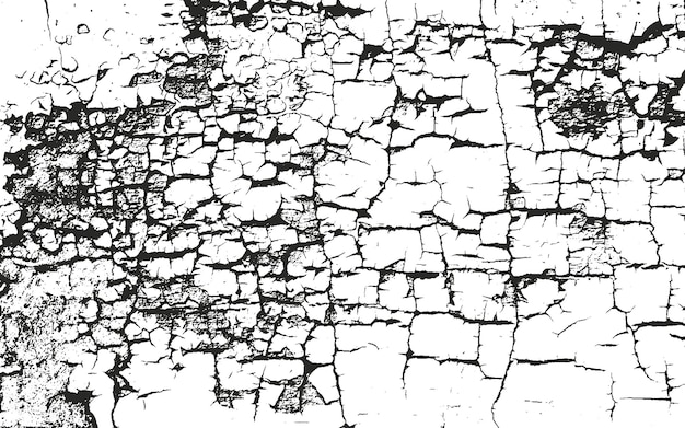 Textura de superposición de polvo metálico agrietado de hormigón pelado
