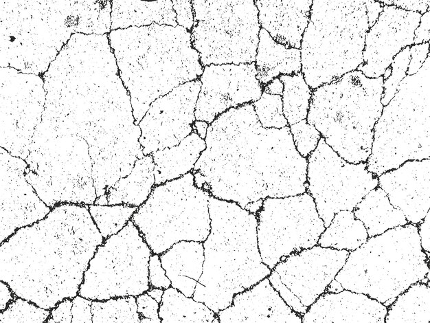 Textura de superposición de polvo metálico agrietado de hormigón pelado