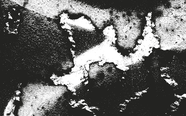 Textura de superposición de polvo metálico agrietado de hormigón pelado