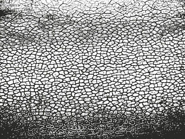 Textura de superposición de polvo metálico agrietado de hormigón pelado