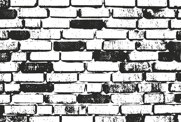 Textura superpuesta envejecida de ladrillos antiguos