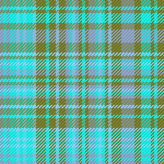 Textura de tartán de tela de patrón sin costuras de fondo de tela escocesa de verificación de vector textil