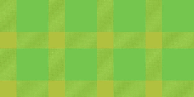 Textura de tartan vectorial de los años 70 descuento tela de patrón de fondo tela de chequeo de piezas textil a cuadros sin costuras en colores verde y limón