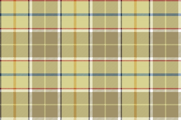 Textura de tela sin costura a cuadros beige