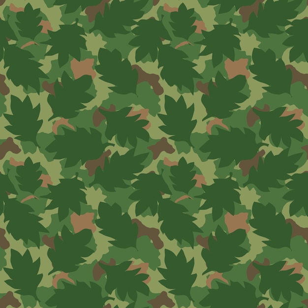 Textura de tela de patrón de camuflaje verde abstracto