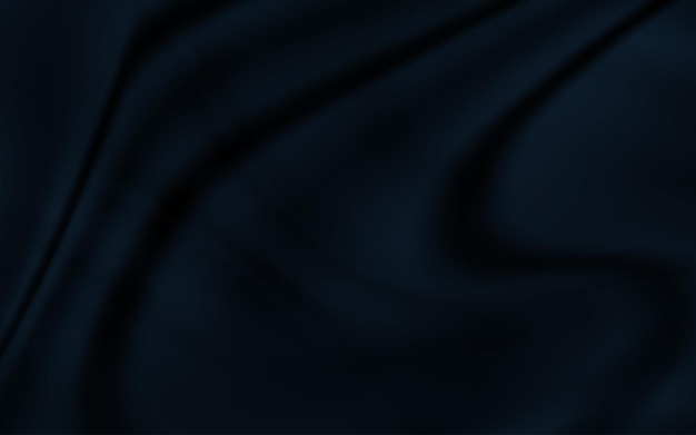 Textura de tela de seda brillante negro