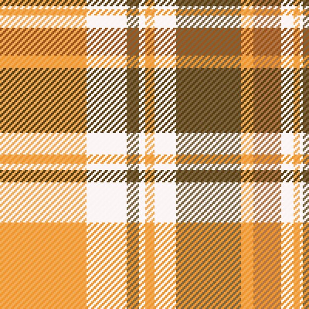 Textura textil de fondo de tartan a cuadros sin costura con un control vectorial de tela de patrón