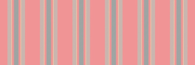 Textura textil del sitio web franja de fondo comercial líneas verticales patrón de tela vectorial de uso sin costuras en colores rojos y claros