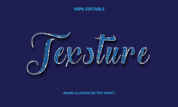 Textura Texto Efecto Premium