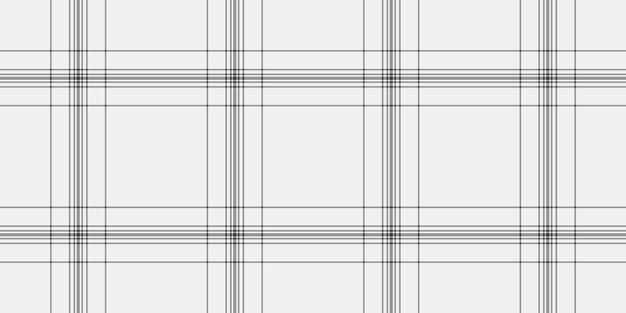 Textura de la tienda a cuadros sin costuras presente patrón vector tartan Varias telas de fondo textil comprobación en colores gris y blanco vintage