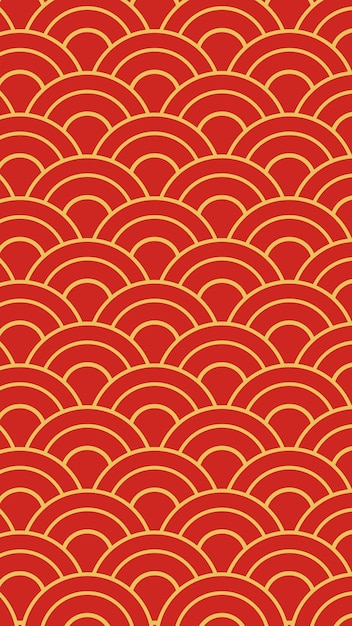 Textura tradicional roja en estilo chino Ubicación vertical Papel de pared para teléfono