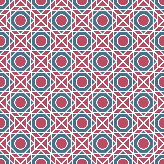 Textura transparente con adorno geométrico árabe Patrón de mosaico vectorial