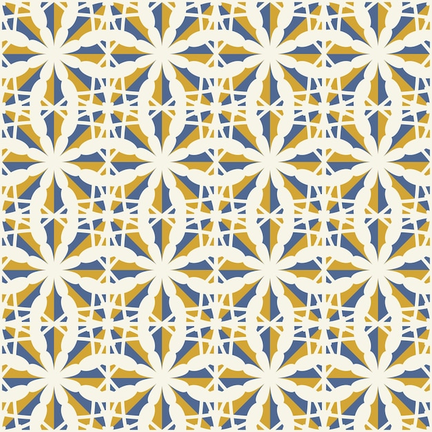 Textura transparente con adorno geométrico árabe Patrón vectorial