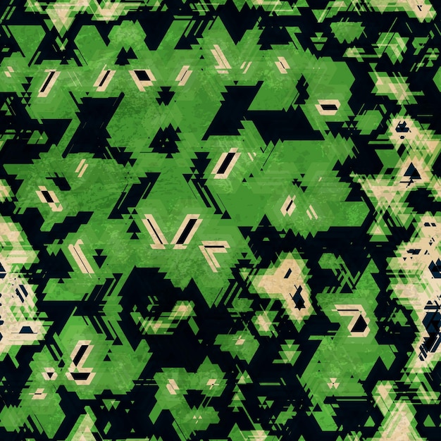 Textura transparente de camuflaje verde