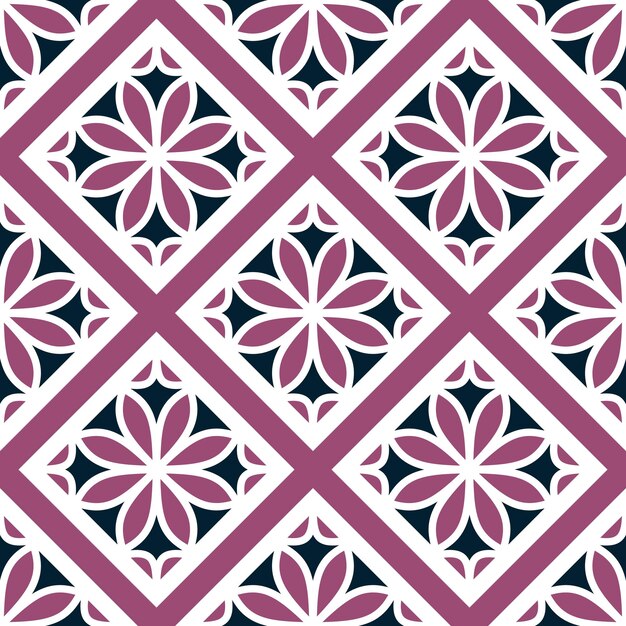 Textura transparente con colorido adorno geométrico oriental Patrón de mosaico vectorial con elementos de rombo y rayas