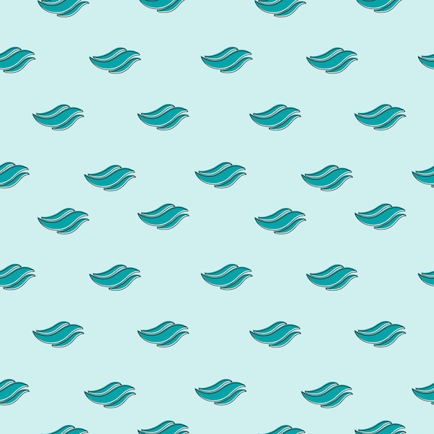 Textura transparente de vector Fondo geométrico moderno Patrón repetitivo con líneas onduladas