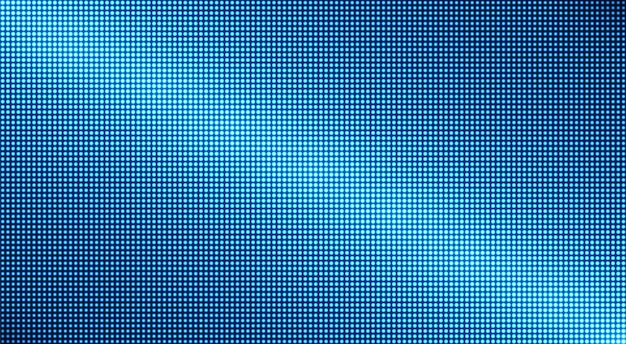 Textura de TV. Pantalla digital. Videowall led. Pantalla de píxeles azul. Efecto de diodo electrónico.