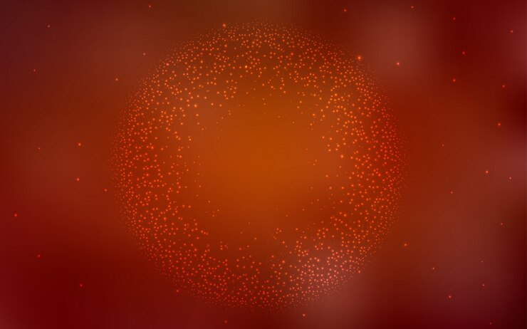 Vector textura de vector amarillo con estrellas de la vía láctea.