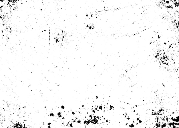 Textura de vector de grunge rústico con grano y manchas Fondo de ruido abstracto Superficie desgastada