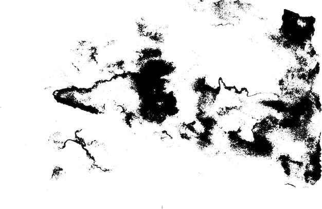 Textura de vector de grunge rústico con grano y manchas Fondo de ruido abstracto Superficie desgastada