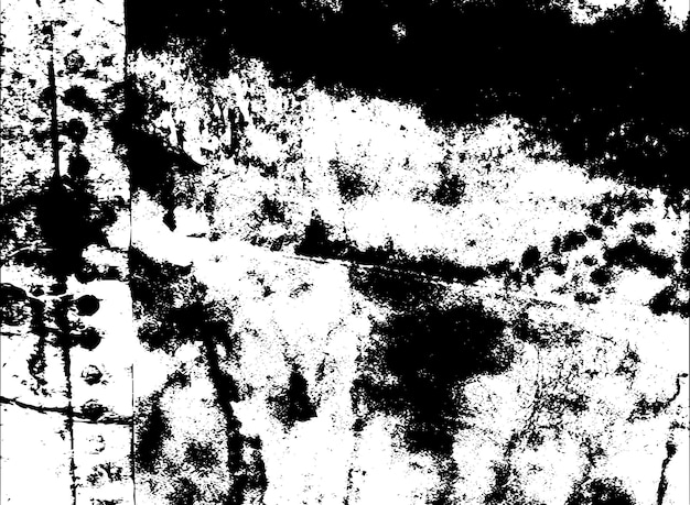 Textura de vector de grunge rústico con grano y manchas Fondo de ruido abstracto Superficie desgastada