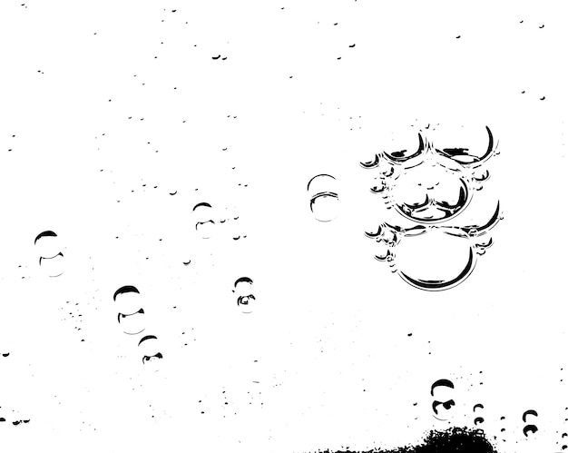 Textura de vector de grunge rústico con grano y manchas Fondo de ruido abstracto Superficie desgastada