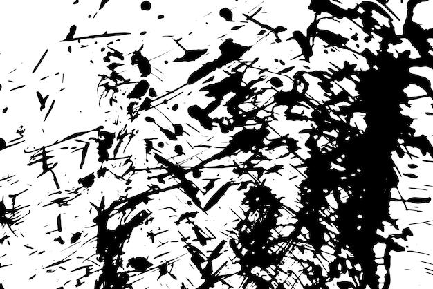 Textura vectorial agrietada rústica con muchas grietas y arañazos Fondo abstracto Superficie rota y dañada