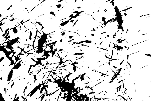 Textura vectorial agrietada rústica con muchas grietas y arañazos Fondo abstracto Superficie rota y dañada
