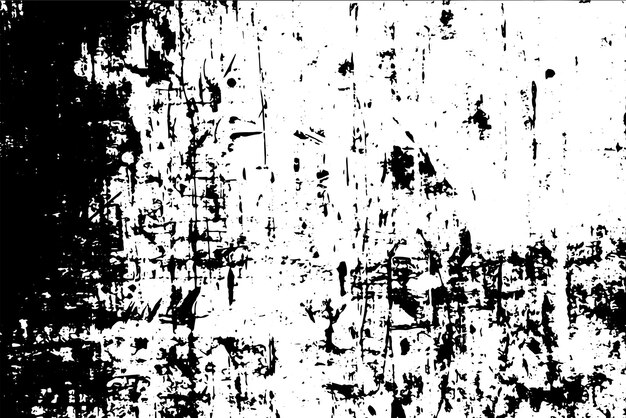 Textura vectorial agrietada rústica con muchas grietas y arañazos Fondo abstracto Superficie rota y dañada