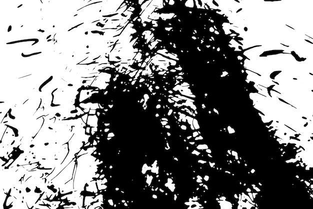 Textura vectorial agrietada rústica con muchas grietas y arañazos Fondo abstracto Superficie rota y dañada