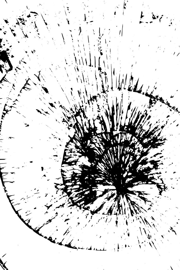 Vector textura vectorial agrietada rústica con muchas grietas y rasguños fondo abstracto superficie rota y dañada telón de fondo envejecido ilustración gráfica vectorial con blanco transparente