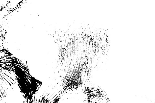 Textura vectorial en blanco y negro claro Una impresión de pintura una mancha de pintura Textura de superposición en mal estado Gr