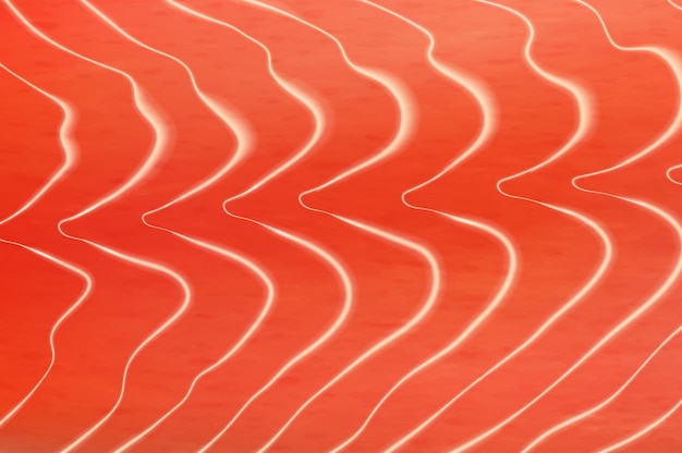 Textura vectorial de filete de carne de pescado de salmón o trucha