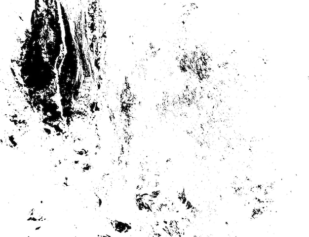 Textura vectorial grunge rústica con grano y manchas Fondo de ruido abstracto Superficie desgastada Sucia y dañada Telón de fondo áspero detallado Ilustración gráfica vectorial con EPS10 blanco transparente