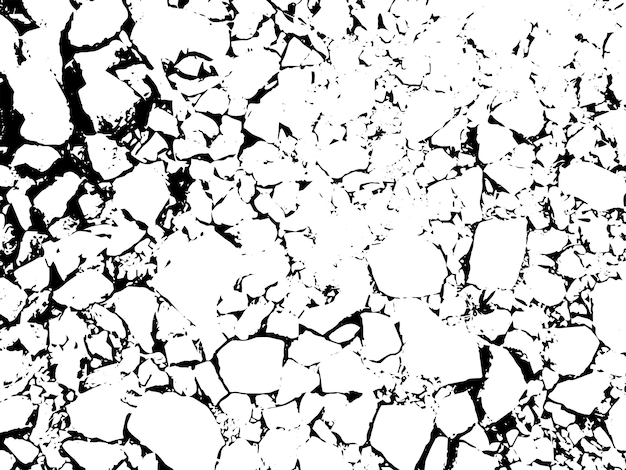 Textura vectorial grunge rústica con grano y manchas Fondo de ruido abstracto Superficie desgastada Sucia y dañada Telón de fondo áspero detallado Ilustración gráfica vectorial con EPS10 blanco transparente