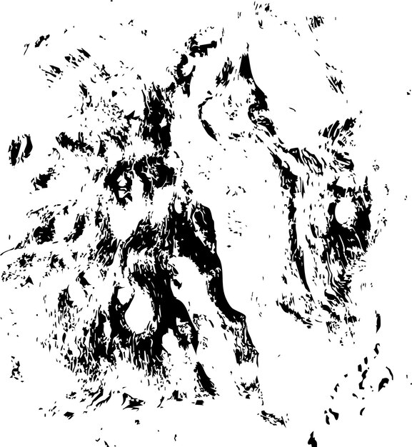 Textura vectorial de grunge rústico con grano y manchas Fondo de ruido abstracto Superficie desgastada