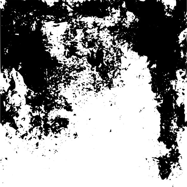 Textura vectorial de grunge rústico con grano y manchas Fondo de ruido abstracto Superficie desgastada