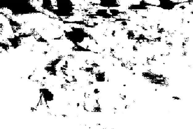 Textura vectorial de grunge rústico con grano y manchas Fondo de ruido abstracto Superficie desgastada