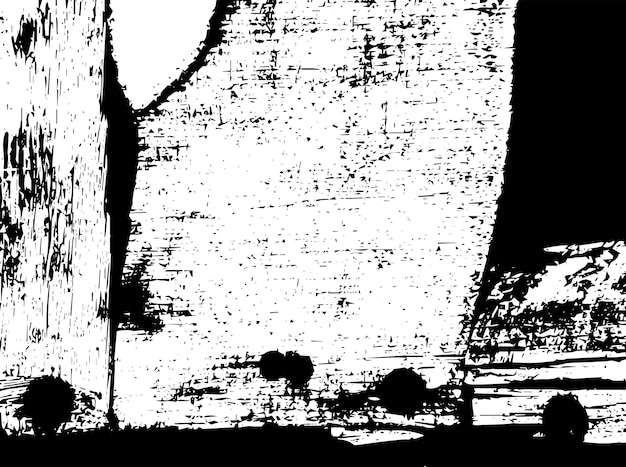 Textura vectorial de grunge rústico con grano y manchas Fondo de ruido abstracto Superficie desgastada