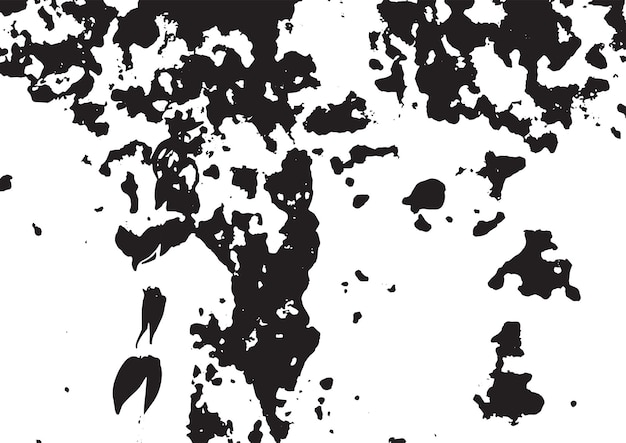 Textura vectorial de grunge rústico con grano y manchas Fondo de ruido abstracto Superficie desgastada
